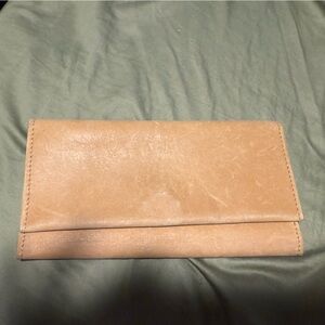 Able leather Tan Women's Clutch